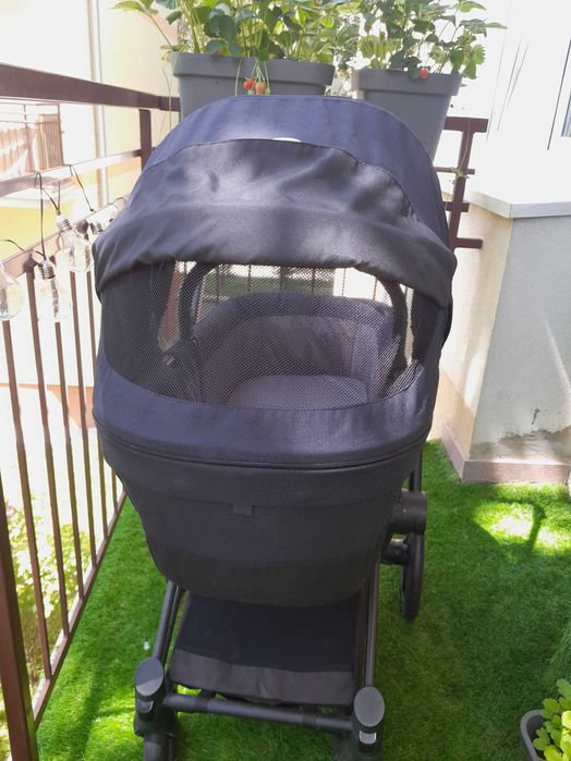 CYBEX PRIAM 1.0 Gondola Midnight Blue i spacerówka Birds Of Paradise