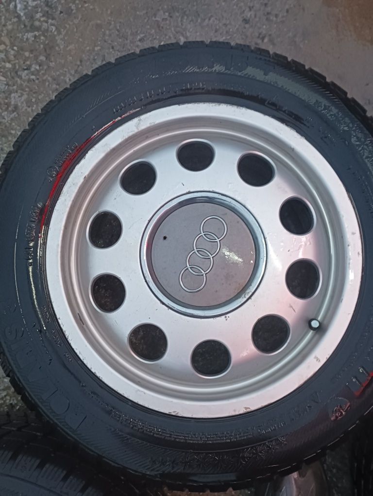 Felgi z oponami zima Barum 185/65/15 audi A3 5*100