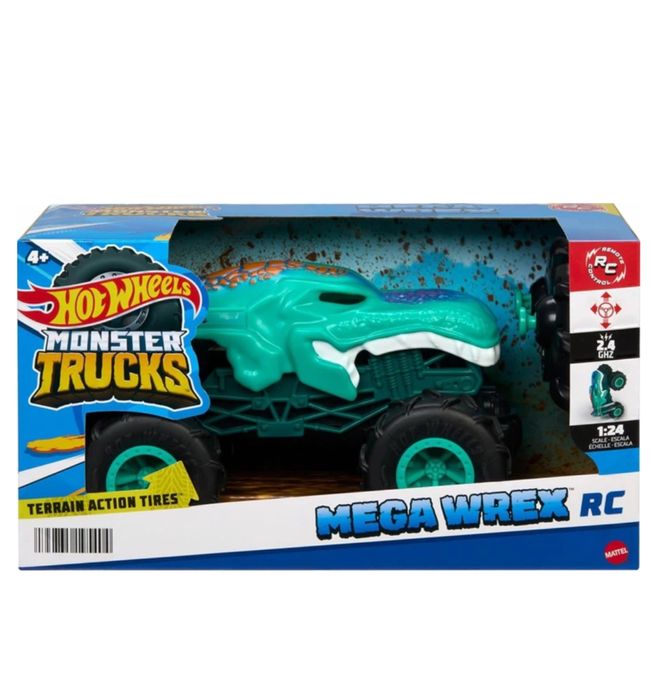 радіокерована машинка Hot Wheels Monster Trucks Mega-Wrex RC