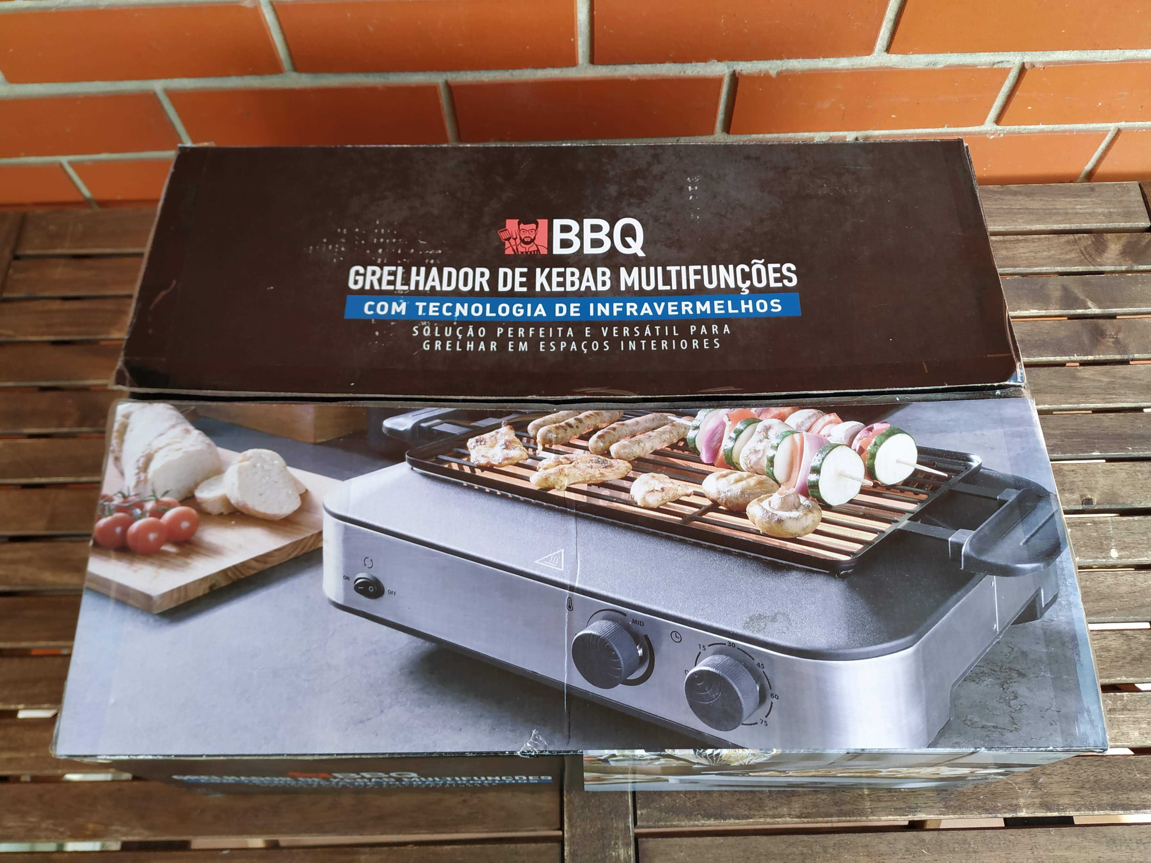 Grelhador Kebab Multifunções