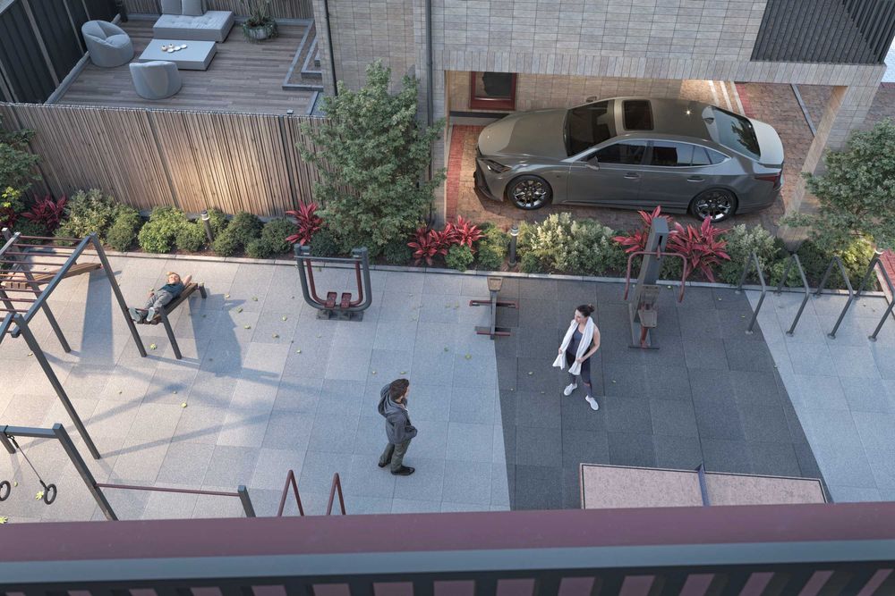 2-поверховий таунхаус. 4 кімнати, 3 тераси, 2 паркомісця