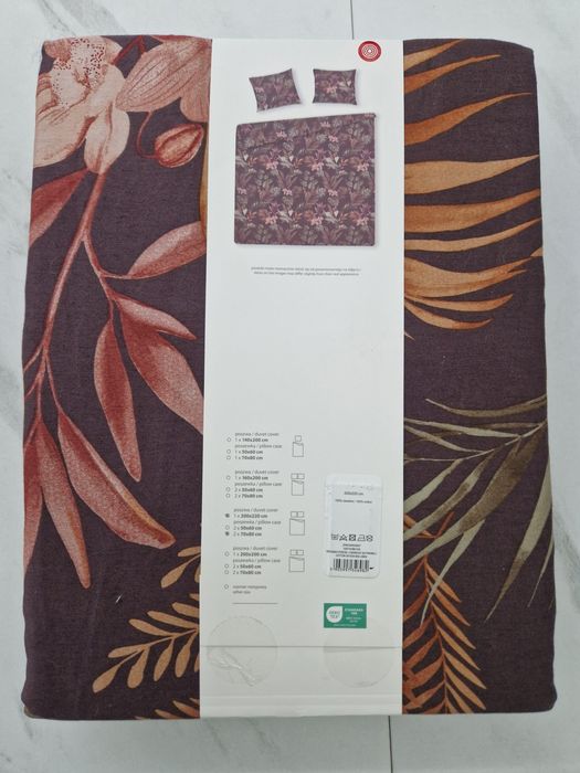 Pościel z bawełny satynowej Orchidea 200x220 cm Home and You