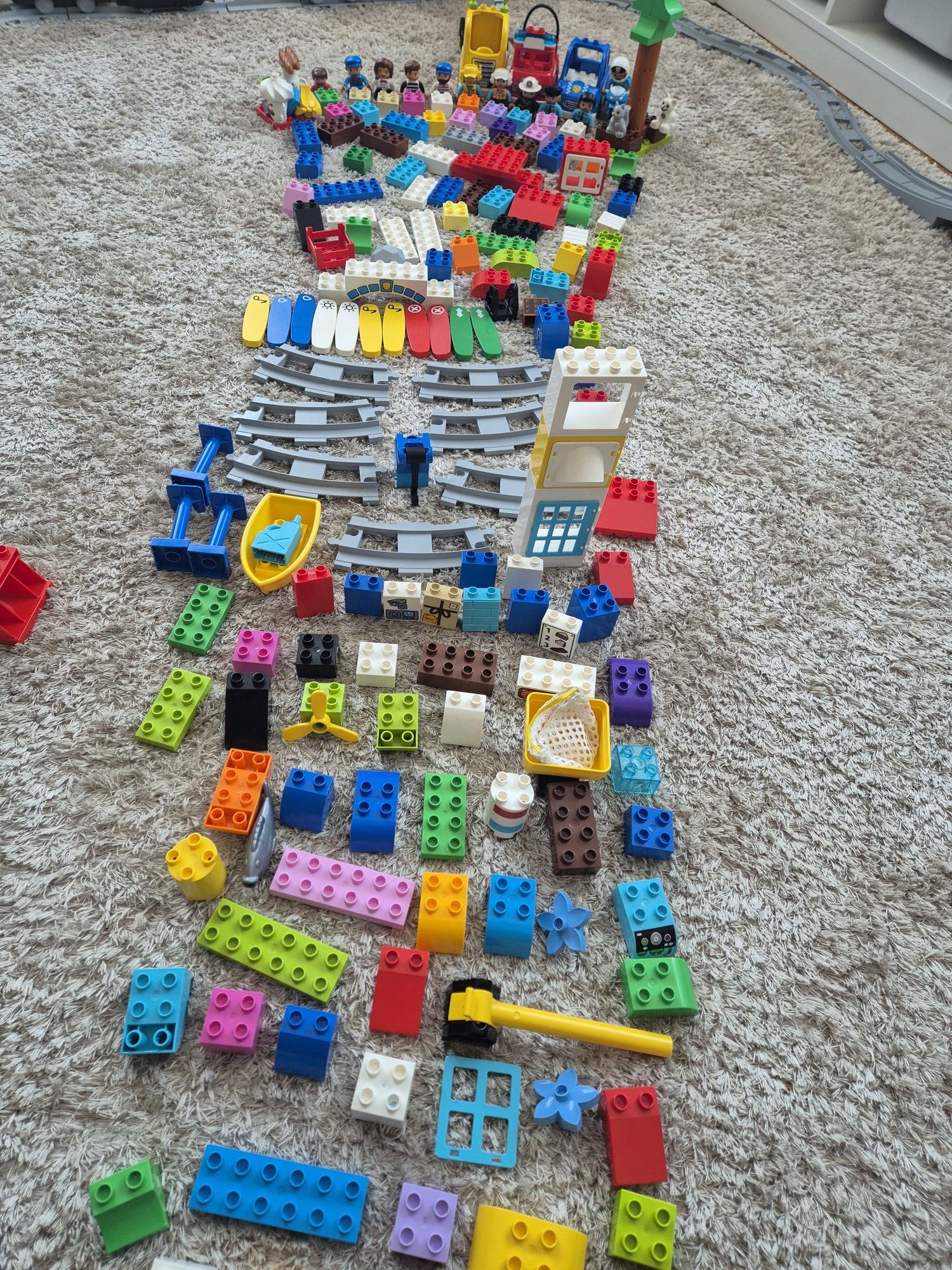 Lego duplo pociąg parowy,towarowy inne zestawy