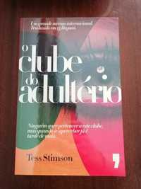 Livro "O CLUBE DO ADULTÉRIO", de Tess Stimson