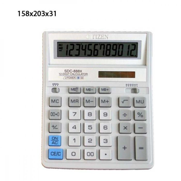 Бухгалтерский калькулятор Citizen 888