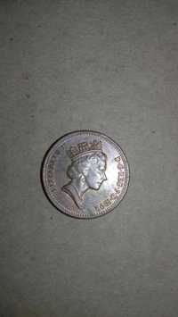 Монета 1 пенни Великобритания