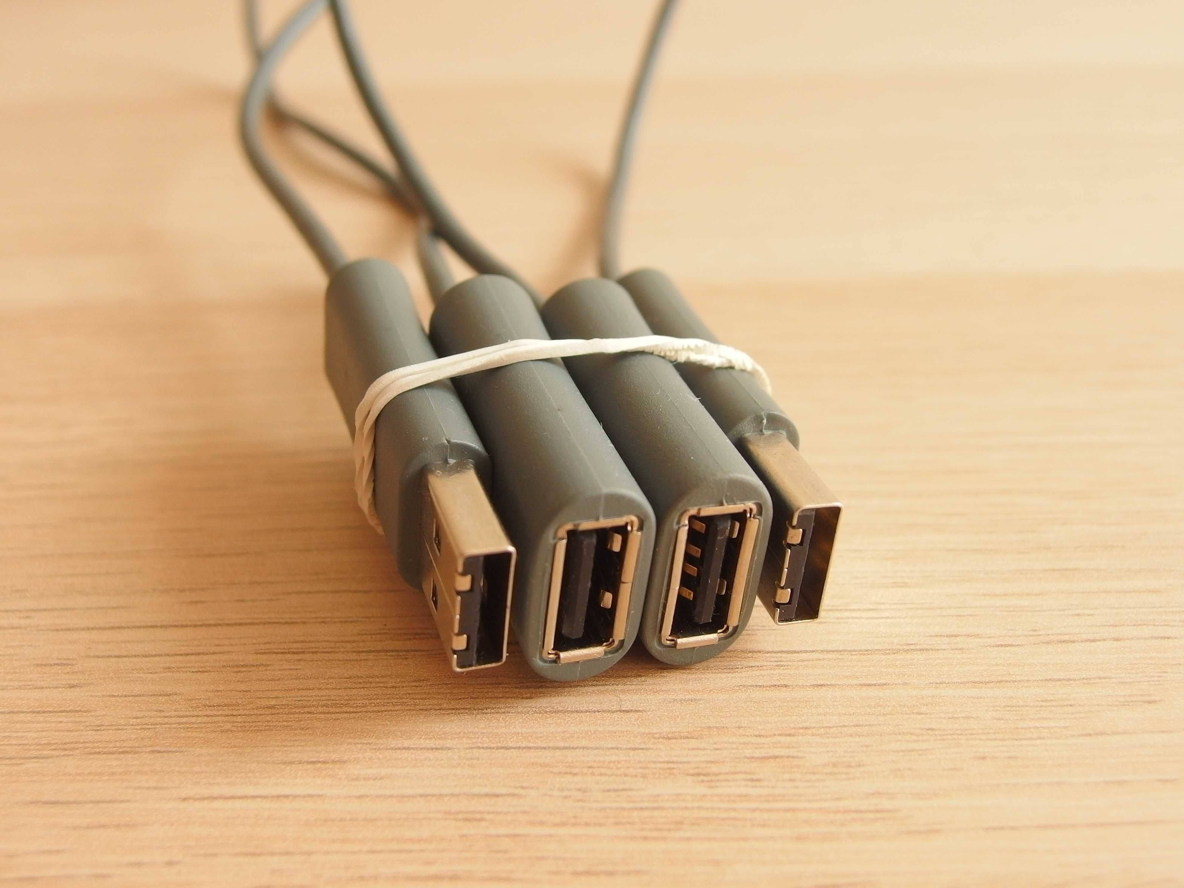 Kable przedłużające USB 2 x 50cm gniazda w TV SmartTV