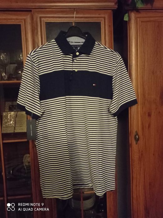 Tommy Hilfiger Koszulka Polo Męska M USA Nowa z metkami USA t-shirt