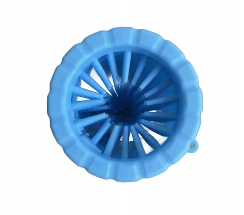 Czyścik do łap Psa silikonowy kubek Niebieski rozmiar S