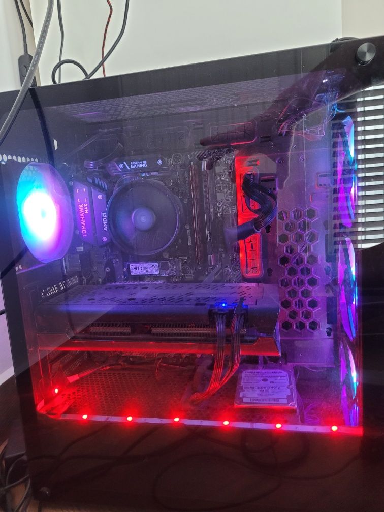 Komputer gamingowy 16 gb ram rx5700 8 GB MSI b450