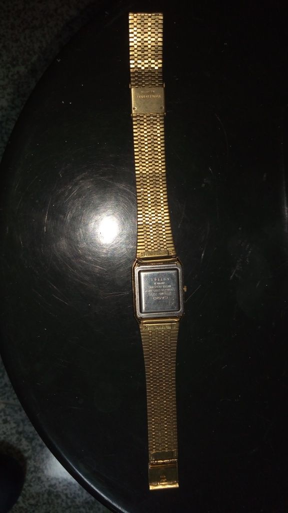 Relógio pulso Dourado Casio