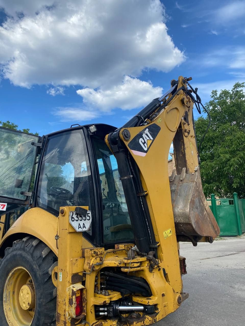 Ескаватор навантажувач Caterpillar 428E