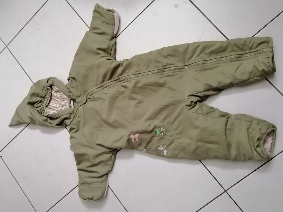 Kombinezon jesienno-zimowy dziecięcy rozmiar 74-80
