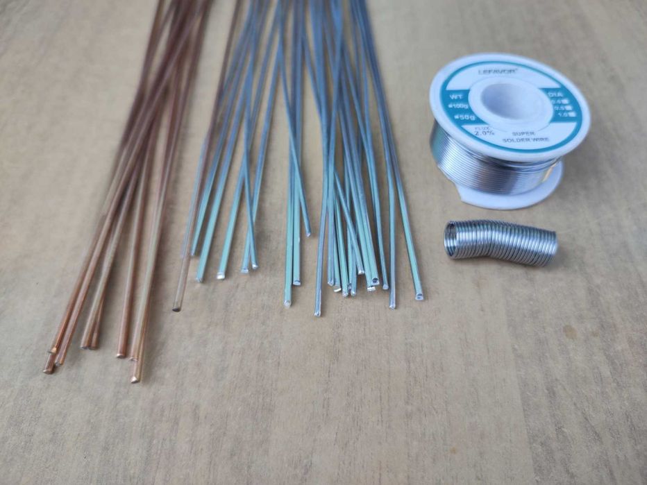 Припой для пайки с флюсом