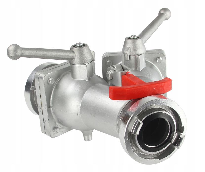 Rozdzielacz Kulowy Strażacki Złącze 3X 2'' 52Mm