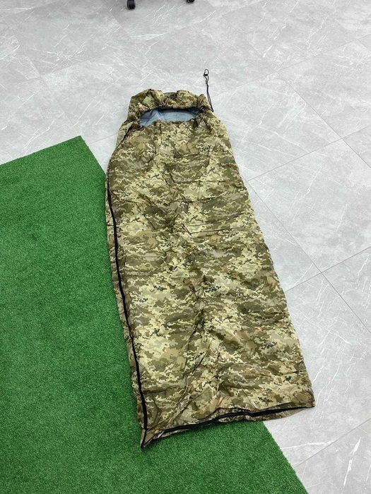 Спальний мішок з ковдрою та капюшоном! СПАЛЬНИК великий. Камуфляж!