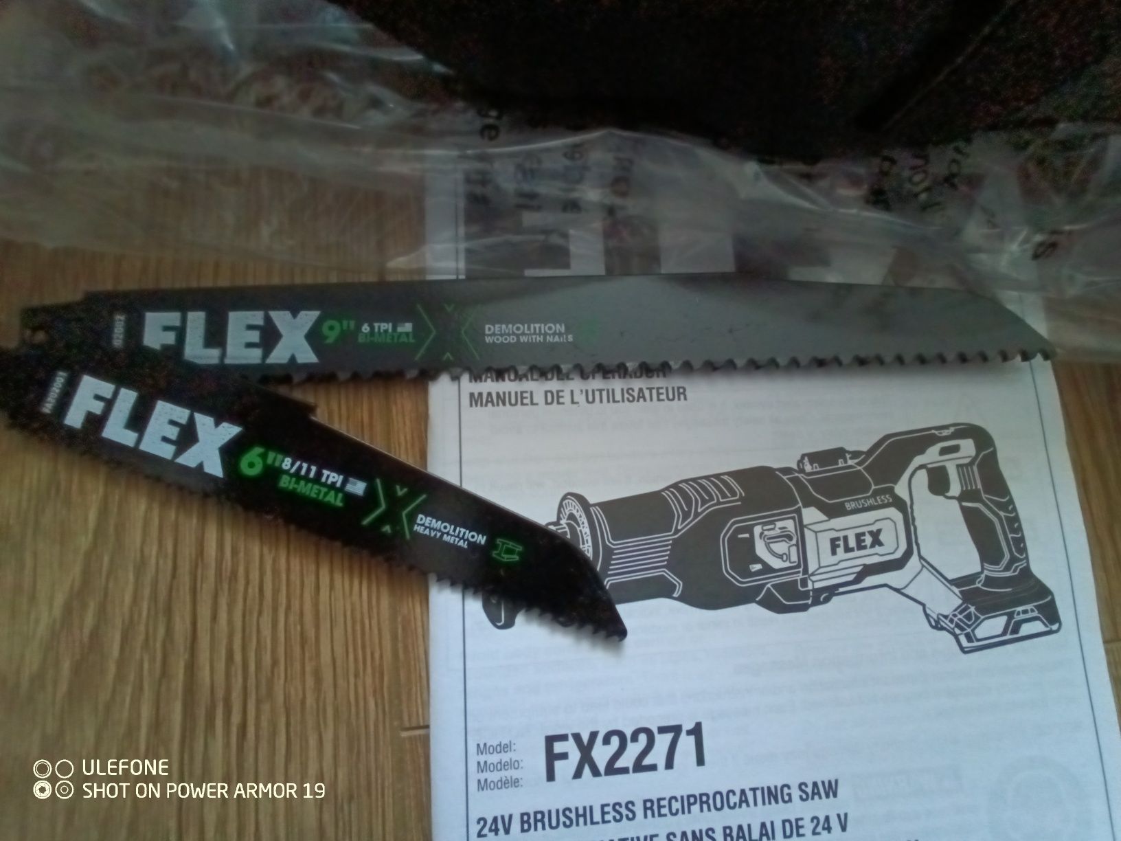 Flex FX2271 24V Brushless Reciprocating Saw