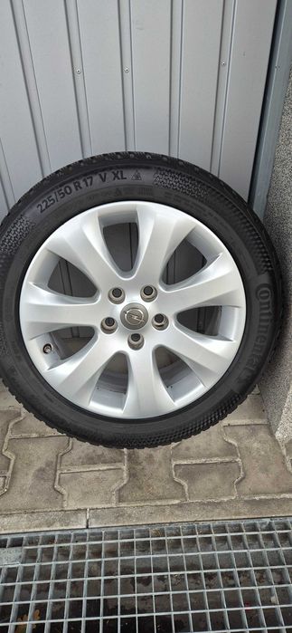 Oryginalne koła Opel Astra J Zafira C 5x15 R17!Opony zimowe!Czujniki!