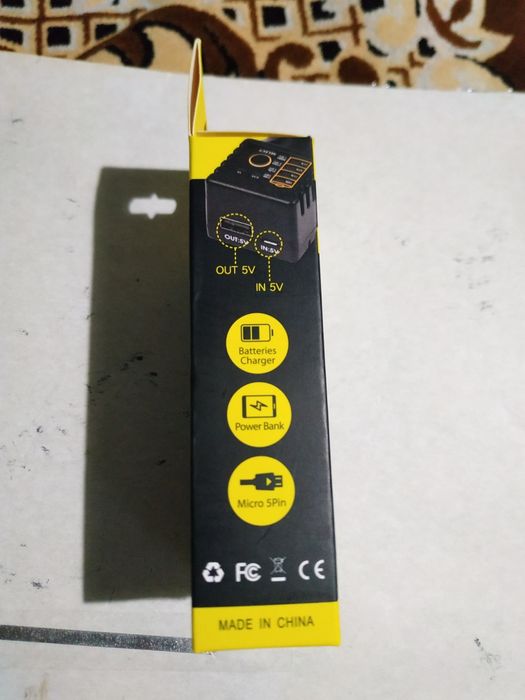 Зарядное устройство LiitoKala Lii-100 с функцией Power Bank.Новое.