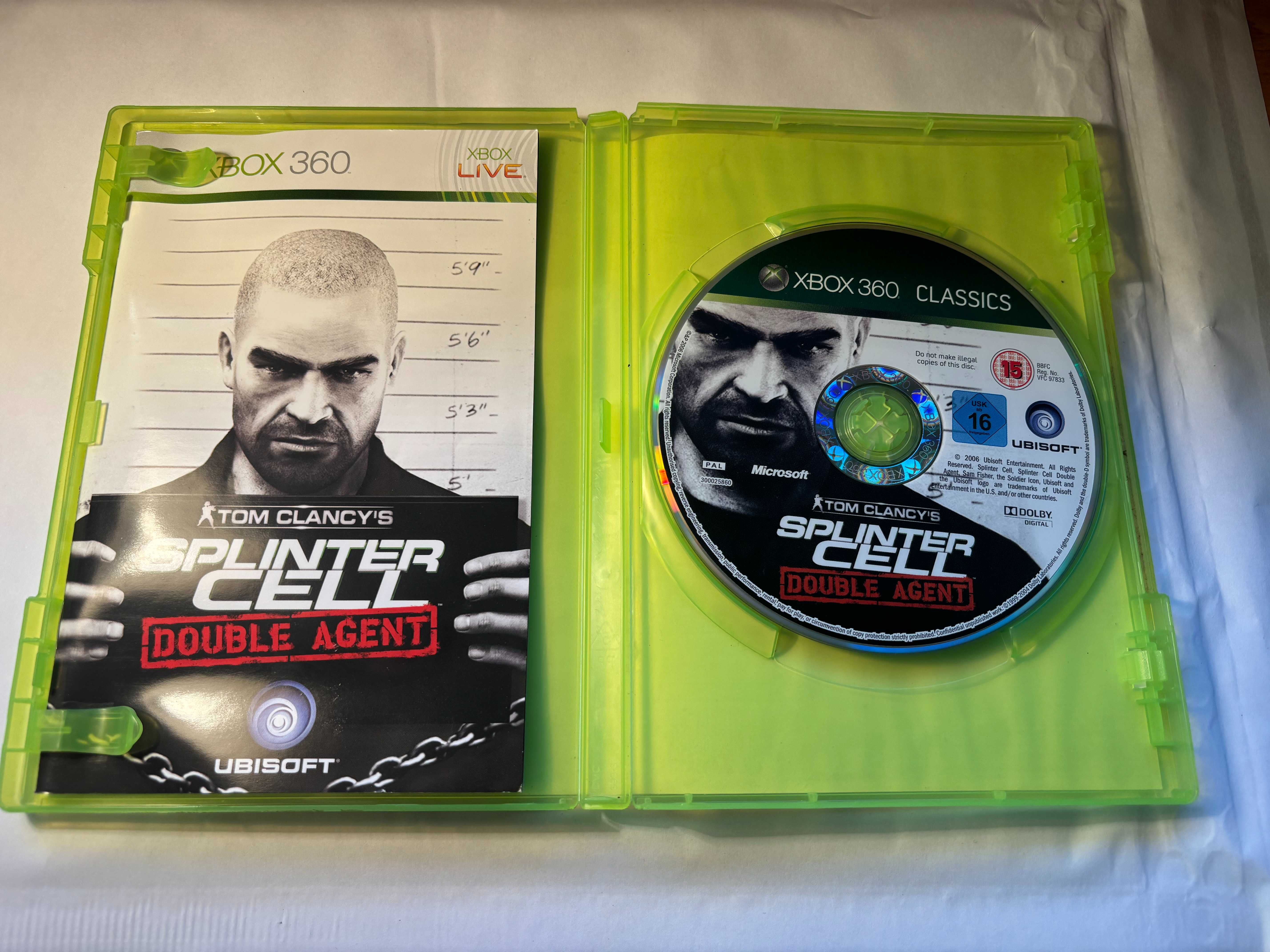 Gra Splinter Cell Double Agent Xbox 360 + Gratis