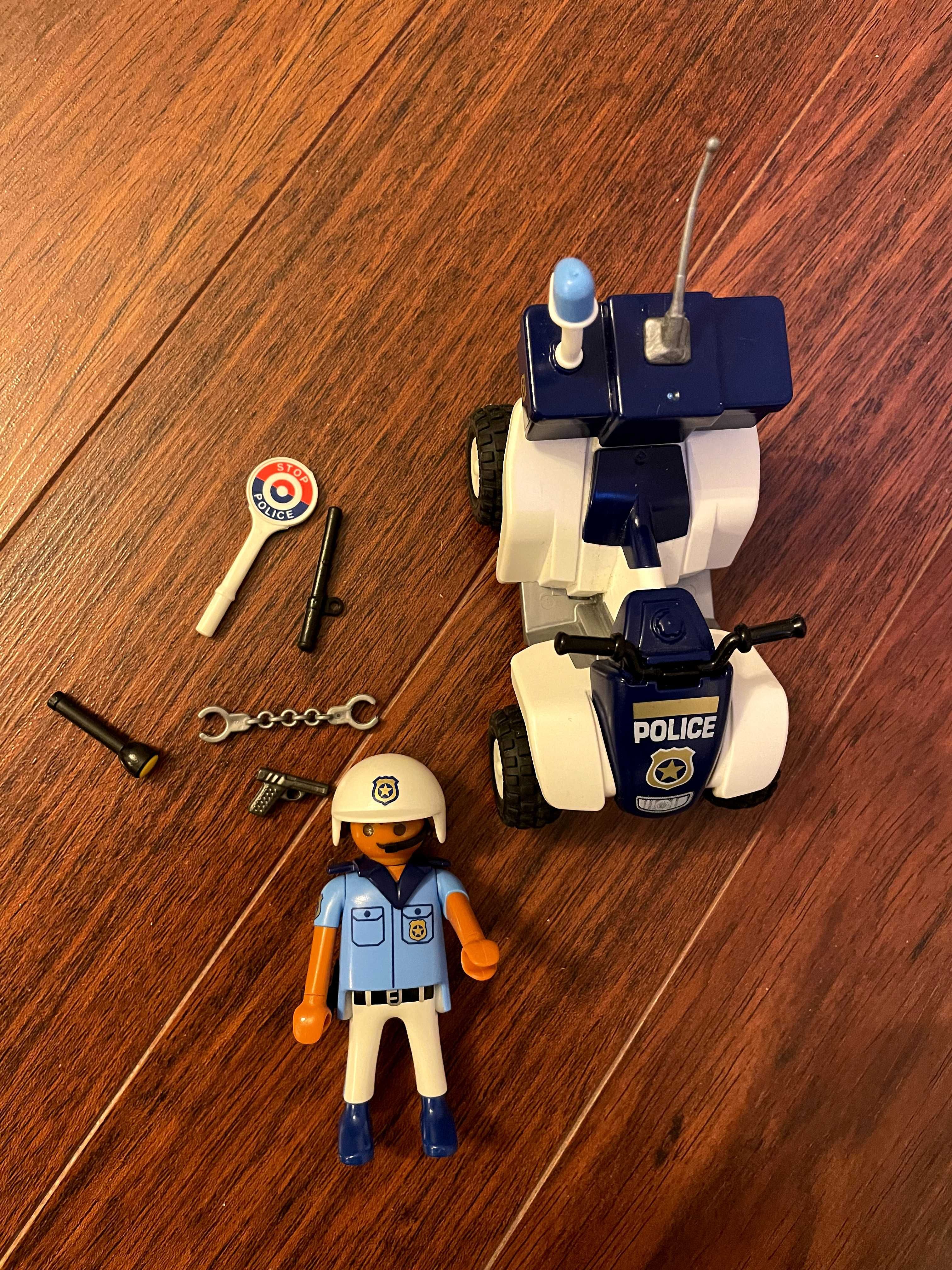 Playmobil 3655 Policjant na quadzie