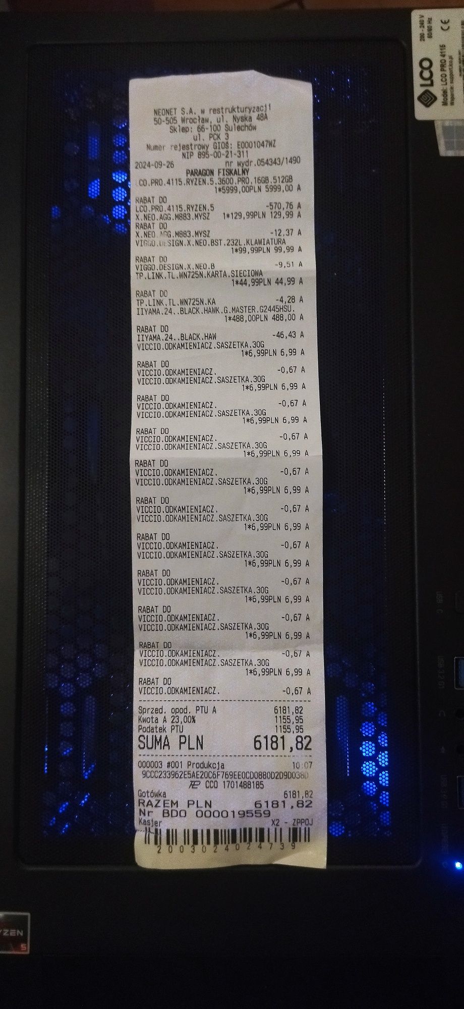 Nowy Komputer Gamingowy w cenie używanego! Gwarancją!