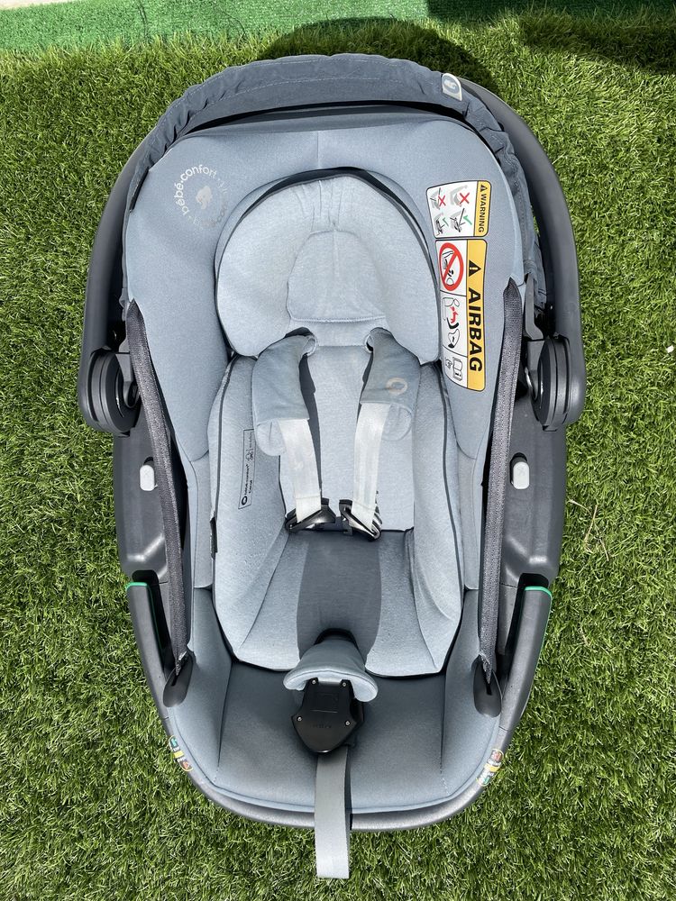 Conjunto Bébé Confort - Ovo Coral i-size e base isofix