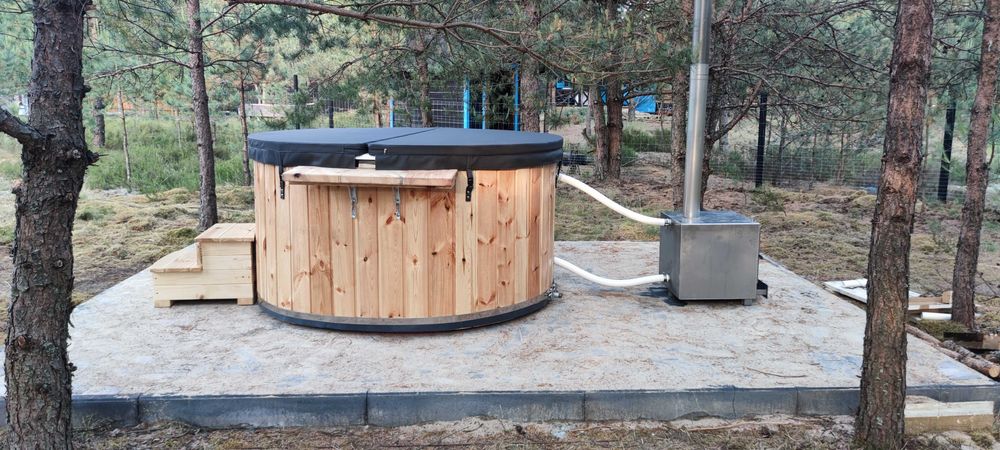 Balia ogrodowa hottube balia bania wodna basen jacuzzi