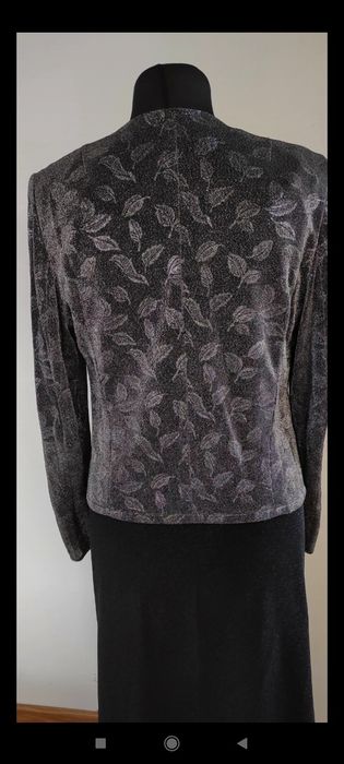 Elegancka sukienka maxi z marynarka