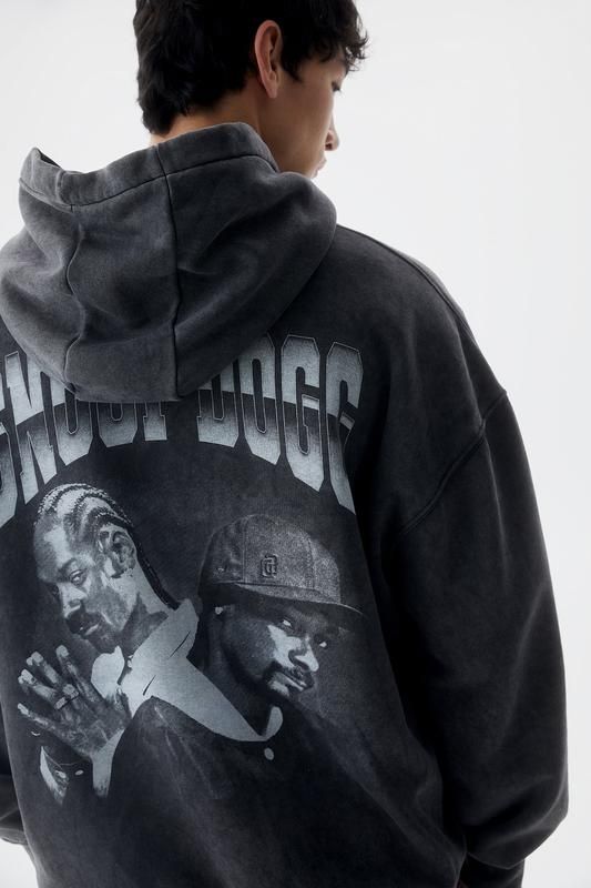 Варене худі PULL&BEAR Snoop Dogg оверсайз