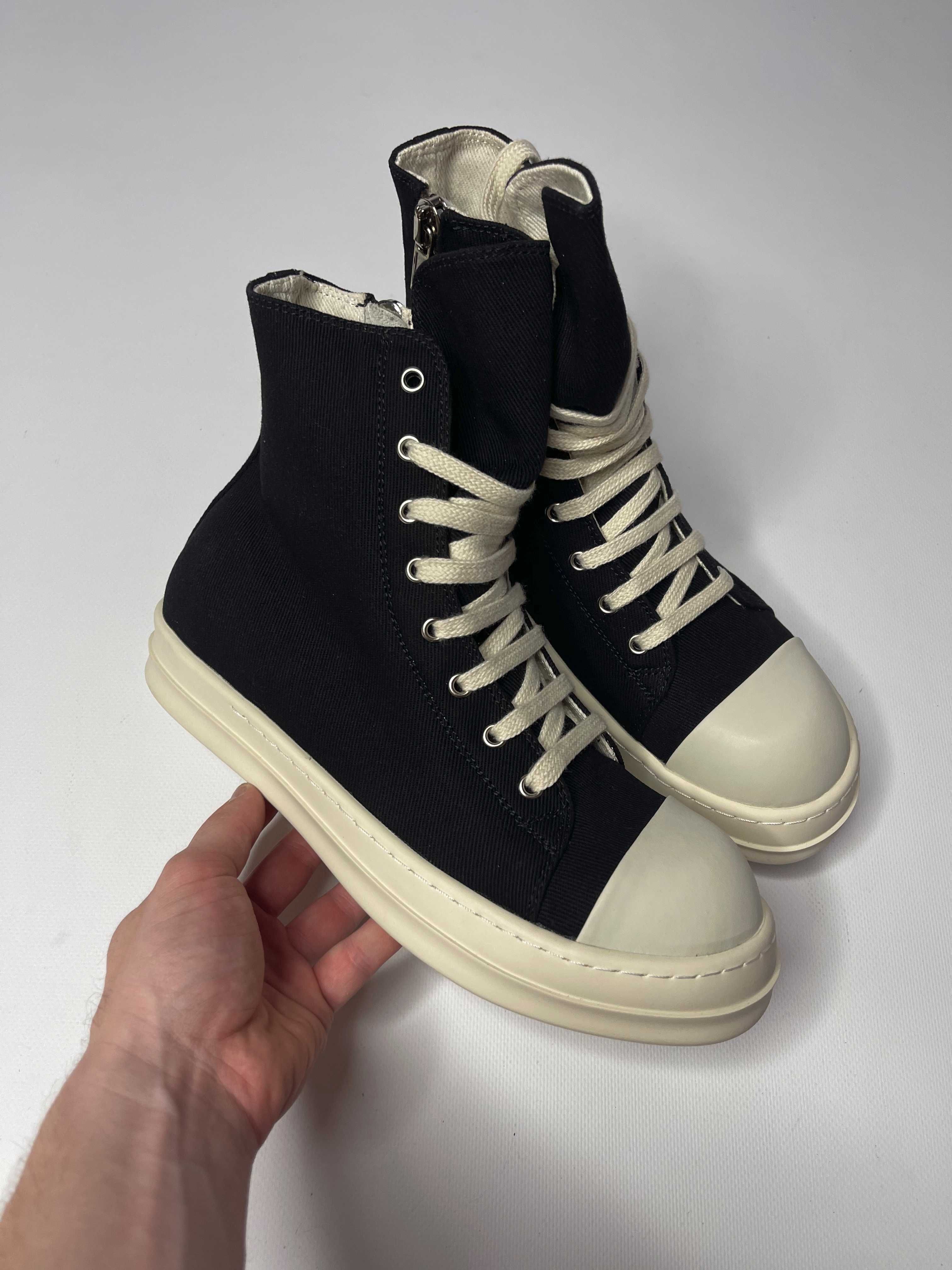 Кеди Rick Owens DRKSHDW laces sneakers ramones geobasket кеды 42 40 41