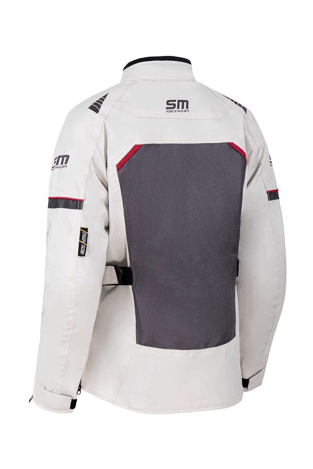 MESHTEC LADY GREY damska letnia kurtka motocyklowa wypinana membrana