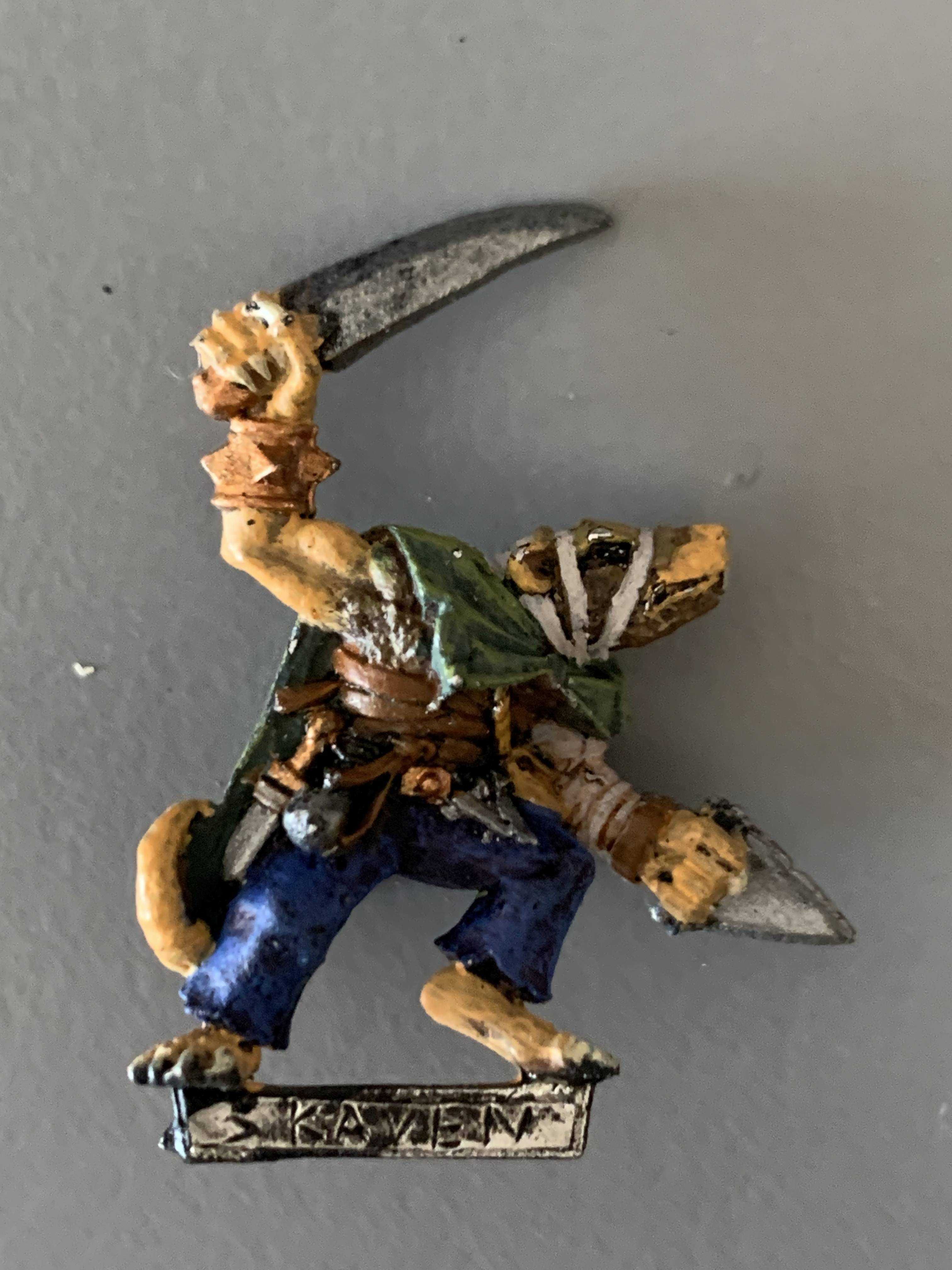 Warhammer Fantasy Battle: Skaven Gutter Runner, A, oldhammer