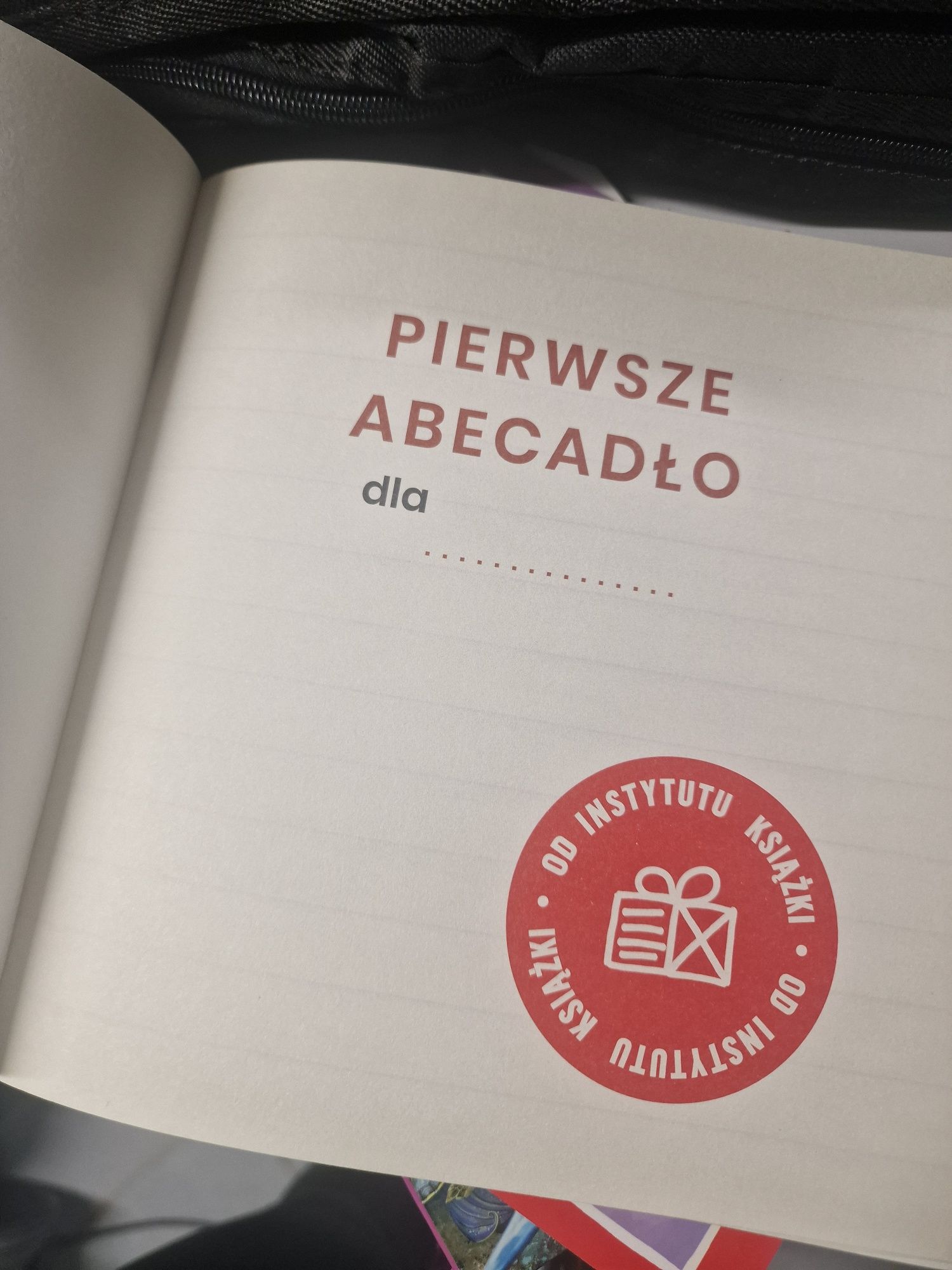 Pierwsze abecadło Instytut książki