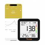 CO2 Monitor jakości powietrza M10+, PM2.5, VOC, temperatura