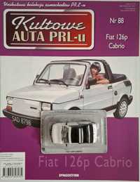 Model Fiat 126p Cabrio, 1/43 De Agostini, Kultowe auta PRL-u