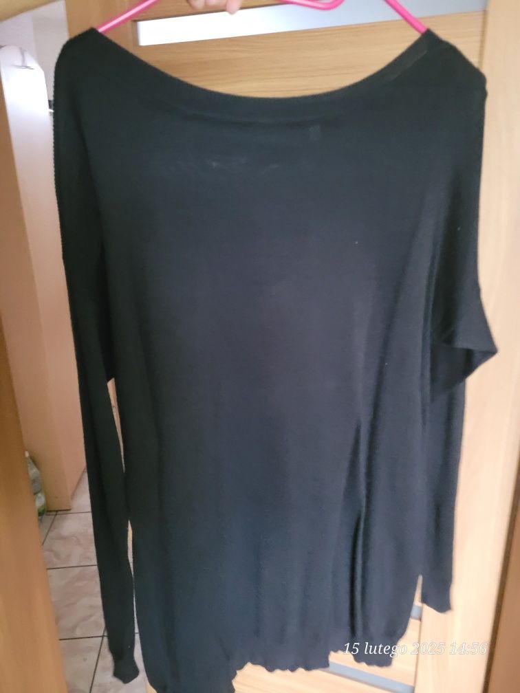Czarny sweter  c & a