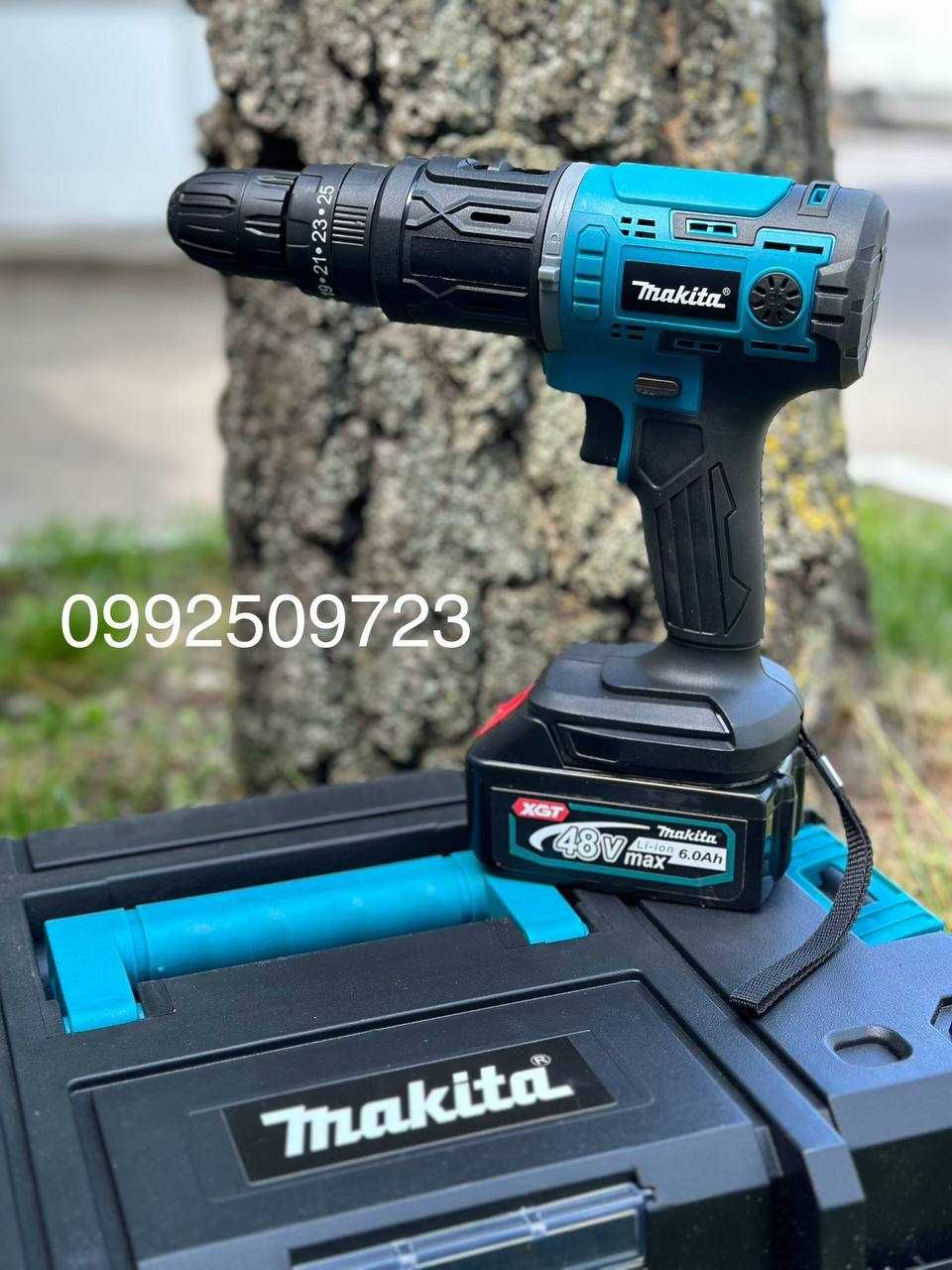 5в1 Шуруповерт Makita 48V 6.0Ah набір інструментів Аккумуляторний 4в1