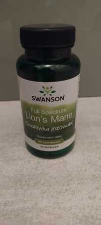 Swanson Soplówka jeżowata lion's mane 60 kap. 500 mg