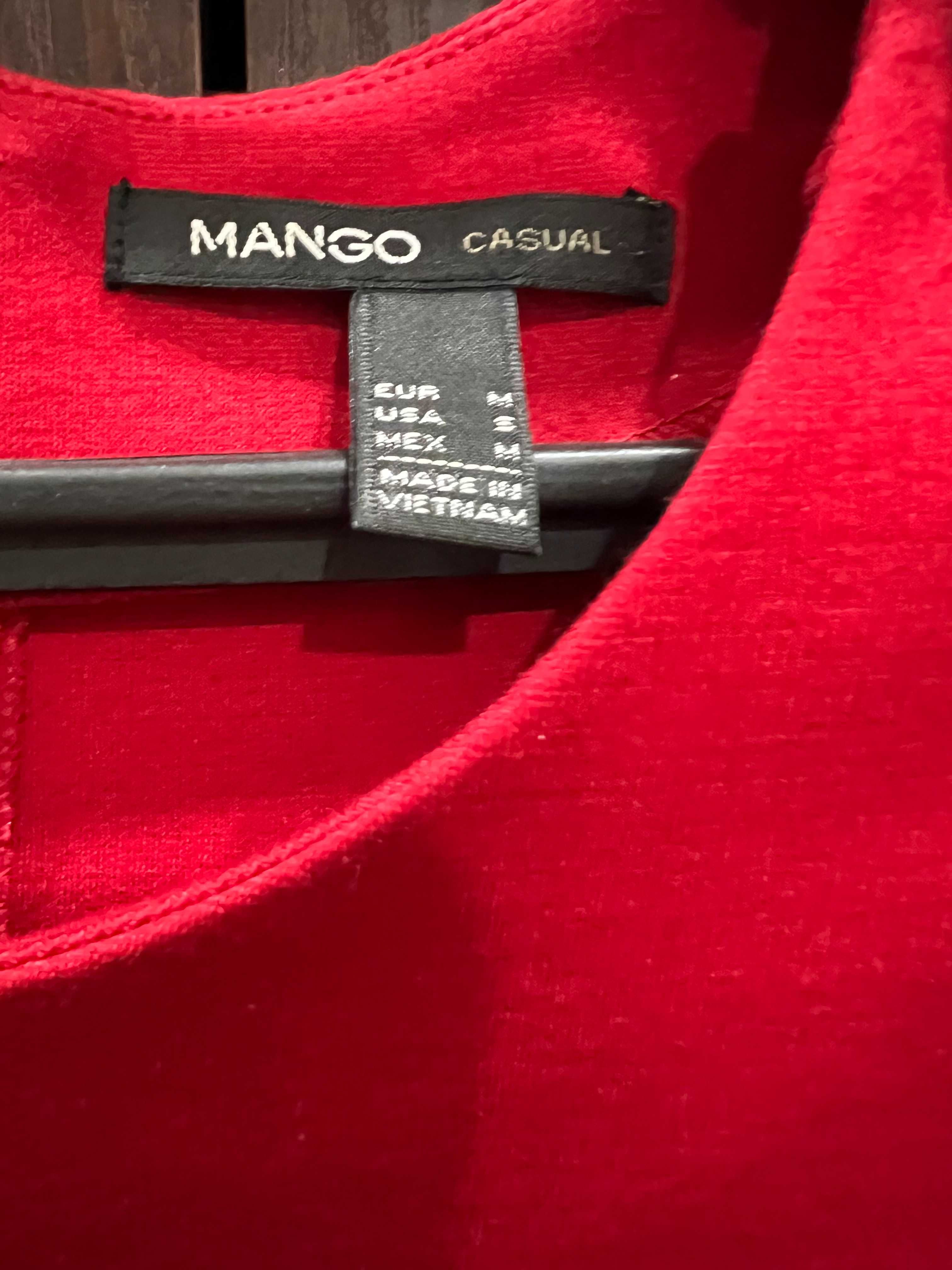 продам красное платье новое Mango 300 грн, размер М