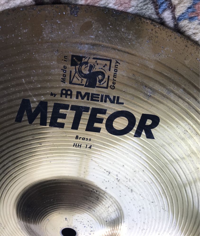 Hihat choques pratos Meinl Meteor 14”