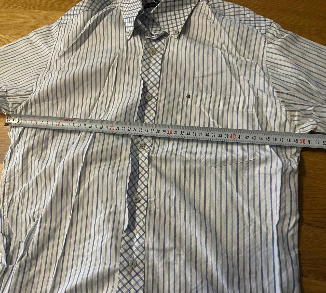 Tommy Hilfiger  сорочка в полоску розмір M