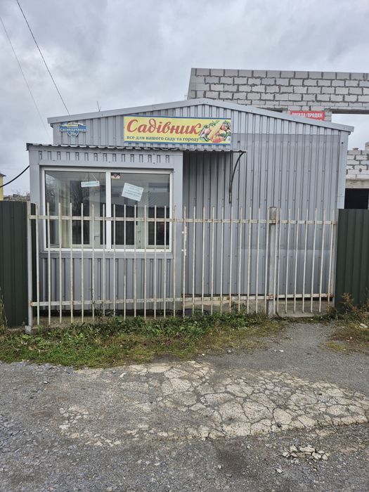 Металевий магазин без зем.ділянкі