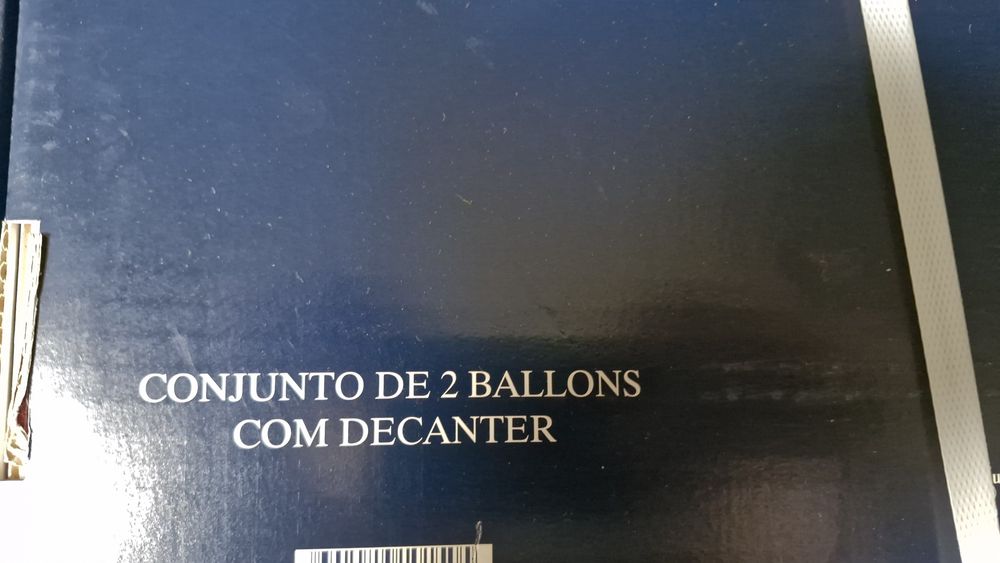 Conjunto copos com decantador