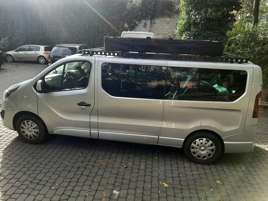 Bagażnik dachowy Trafic Vivaro kamper namiot dachowy Talento Primastar