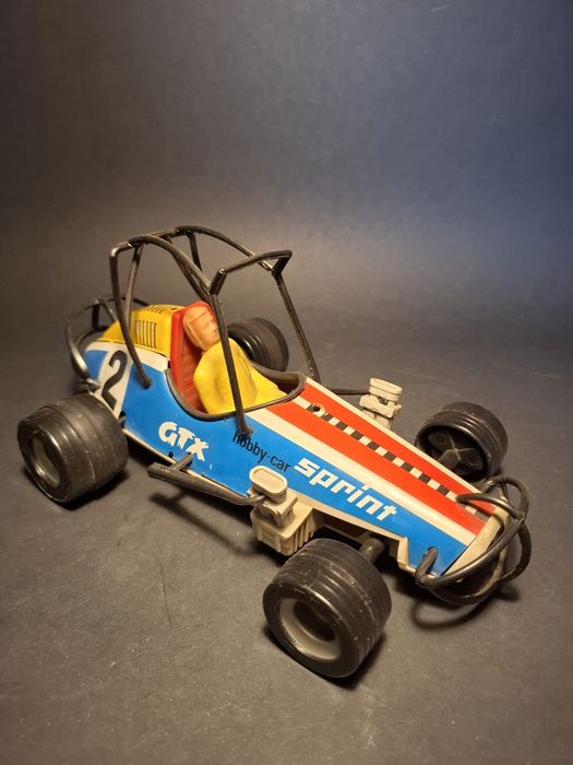 Zabawka prl DDR samochód wyścigowy