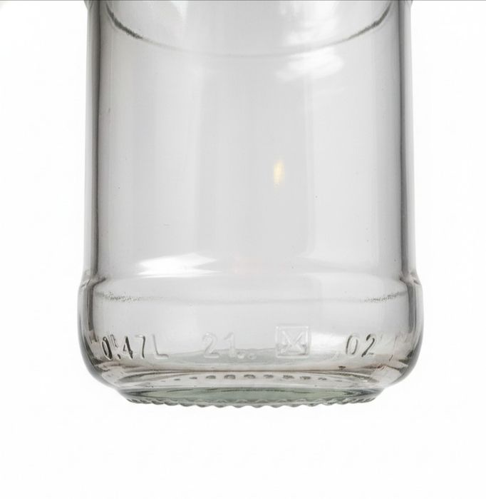 Універсальна скляна банка типа «твист-офф»(об’єм 0.47 л), БЕЗ КРИШКИ