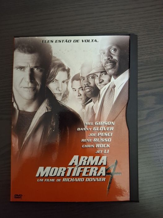 Arma Mortífera 4 - DVD