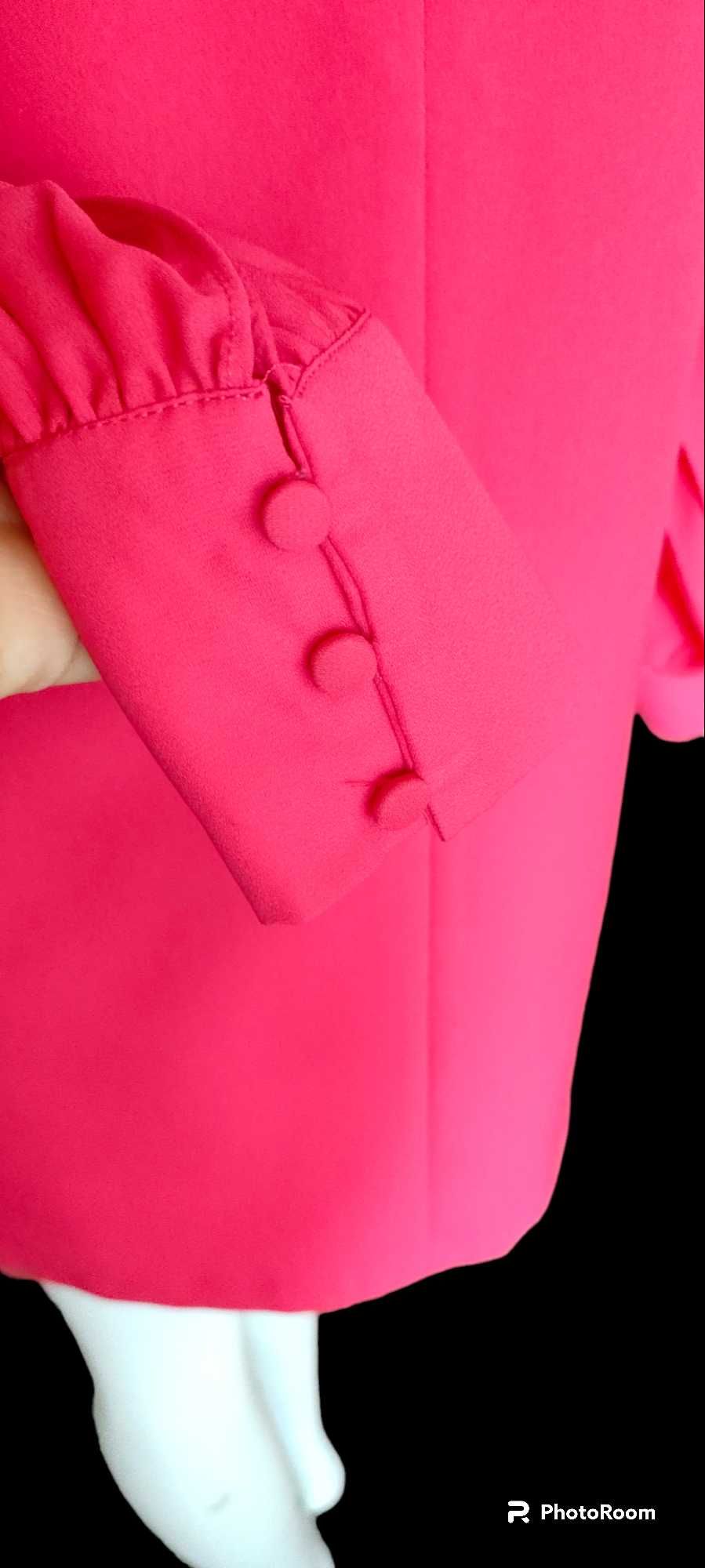 Zara Basic - sukienka rozm. S, kolor magenta/fuksja/róż
