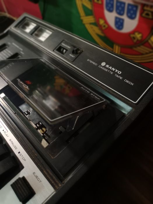 vendo leitor/gravador de k7 sanyo